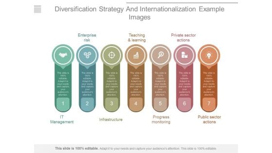 Diversification Strategy And Internationalization Example Images