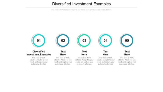 Diversified Investment Examples Ppt PowerPoint Presentation Outline Slides Cpb
