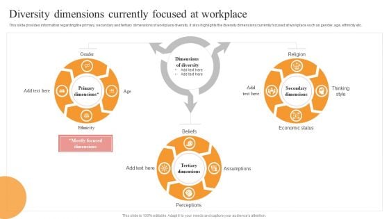 Diversity Dimensions Currently Focused At Workplace Infographics PDF