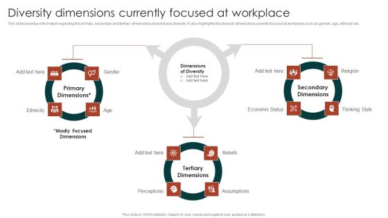 Diversity Management Plan To Improve Workplace Culture Diversity Dimensions Currently Demonstration PDF