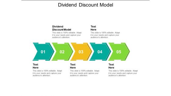 Dividend Discount Model Ppt PowerPoint Presentation Model Show Cpb Pdf