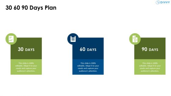 Divvy Homes Investor 30 60 90 Days Plan Structure PDF