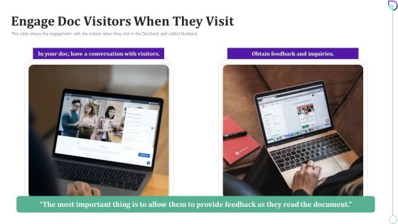 Docsend Capital Raising Pitch Deck Engage Doc Visitors When They Visit Structure PDF