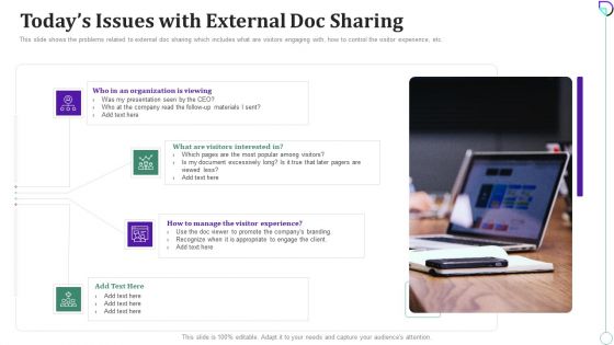 Docsend Capital Raising Pitch Deck Todays Issues With External Doc Sharing Sample PDF Docsend Capital Raising Pitch Deck Todays Issues With External Doc Sharing Sample PDF