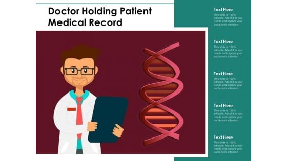 Doctor Holding Patient Medical Record Ppt PowerPoint Presentation Gallery Visual Aids PDF