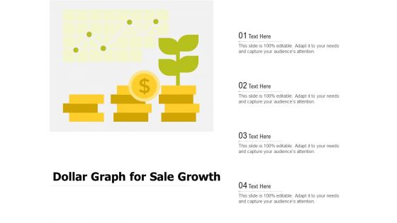 Dollar Graph For Sale Growth Ppt PowerPoint Presentation Gallery Example PDF