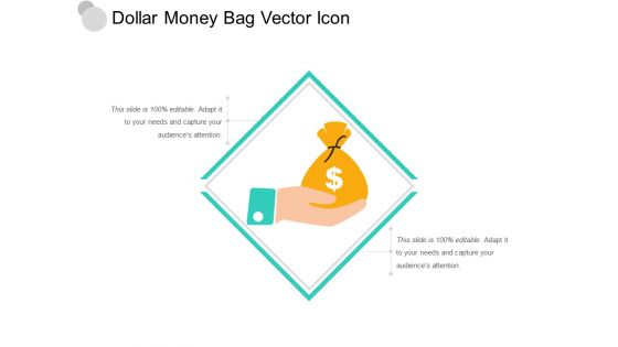 Dollar Money Bag Vector Icon Ppt PowerPoint Presentation Portfolio Good PDF