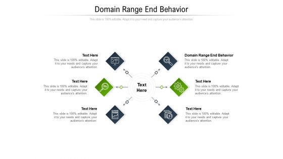 Domain Range End Behavior Ppt PowerPoint Presentation Slides Deck Cpb Pdf