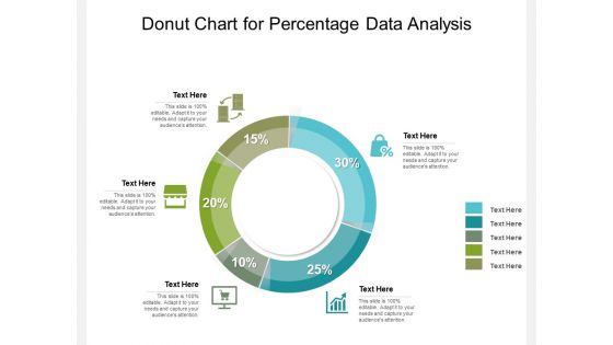 Donut Chart For Percentage Data Analysis Ppt PowerPoint Presentation Gallery Slides PDF Donut Chart For Percentage Data Analysis Ppt PowerPoint Presentation Gallery Slides PDF