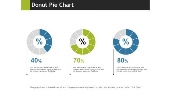 Donut Pie Chart Ppt PowerPoint Presentation File Grid