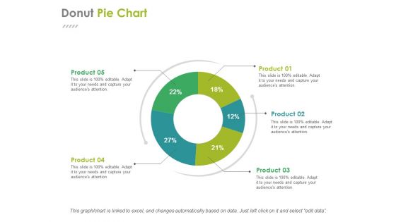 Donut Pie Chart Ppt PowerPoint Presentation File Infographic Template