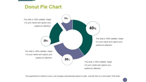 Donut Pie Chart Ppt PowerPoint Presentation Icon Topics