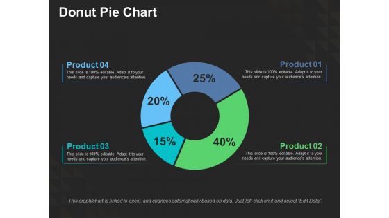 Donut Pie Chart Ppt PowerPoint Presentation Ideas Design Templates