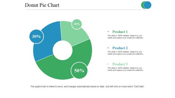 Donut Pie Chart Ppt PowerPoint Presentation Ideas Example