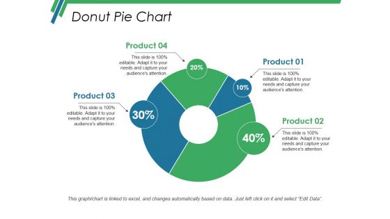 Donut Pie Chart Ppt PowerPoint Presentation Infographic Template Vector