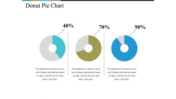 Donut Pie Chart Ppt PowerPoint Presentation Infographics Background Images