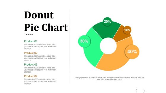 Donut Pie Chart Ppt PowerPoint Presentation Infographics Graphics