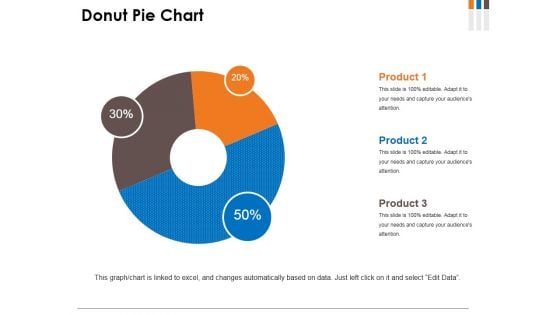 Donut Pie Chart Ppt PowerPoint Presentation Infographics Model