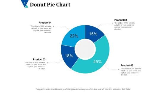 Donut Pie Chart Ppt PowerPoint Presentation Inspiration Designs Download