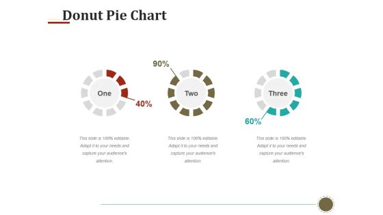 Donut Pie Chart Ppt PowerPoint Presentation Layouts Templates