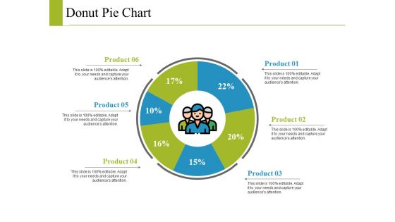 Donut Pie Chart Ppt PowerPoint Presentation Model Graphics Example