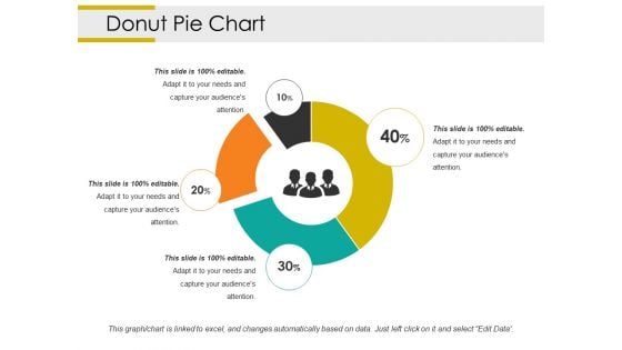 Donut Pie Chart Ppt PowerPoint Presentation Model Inspiration