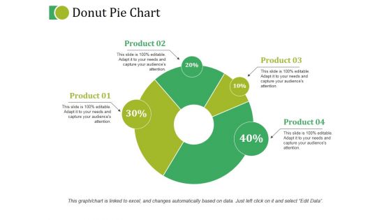 Donut Pie Chart Ppt PowerPoint Presentation Outline Layouts