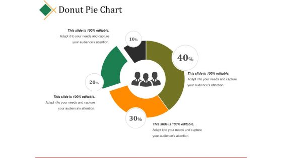 Donut Pie Chart Ppt PowerPoint Presentation Outline Microsoft