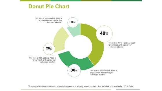 Donut Pie Chart Ppt PowerPoint Presentation Outline Structure