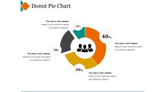 Donut Pie Chart Ppt PowerPoint Presentation Pictures Design Inspiration