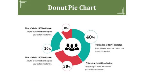 Donut Pie Chart Ppt PowerPoint Presentation Pictures Example