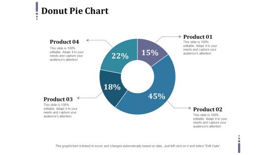 Donut Pie Chart Ppt PowerPoint Presentation Pictures Layout Ideas