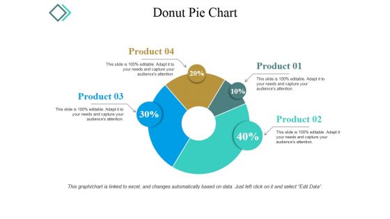 Donut Pie Chart Ppt PowerPoint Presentation Portfolio Vector