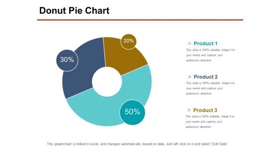 Donut Pie Chart Ppt PowerPoint Presentation Professional Slide Portrait