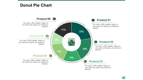 Donut Pie Chart Ppt PowerPoint Presentation Show Outline