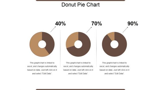 Donut Pie Chart Ppt PowerPoint Presentation Show Topics