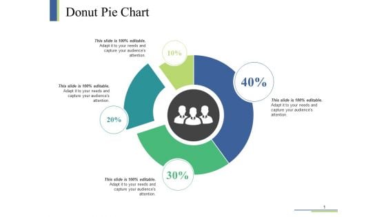 Donut Pie Chart Ppt PowerPoint Presentation Visual Aids Infographic Template