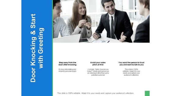 Door Knocking And Start With Greeting Ppt PowerPoint Presentation Summary Graphics Template Door Knocking And Start With Greeting Ppt PowerPoint Presentation Summary Graphics Template