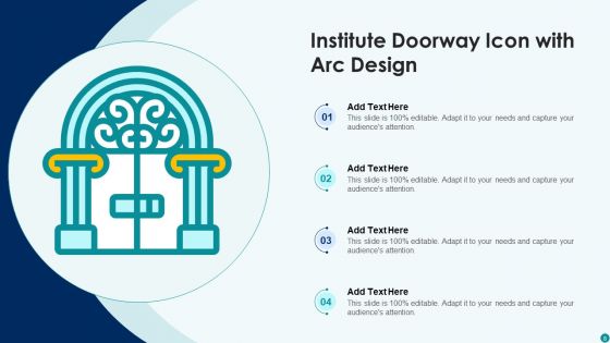 Doorway Icon Ppt PowerPoint Presentation Complete Deck With Slides