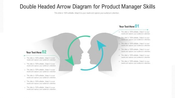 Double Headed Arrow Diagram For Product Manager Skills Rules PDF