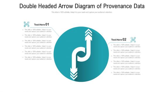 Double Headed Arrow Diagram Of Provenance Data Diagrams PDF