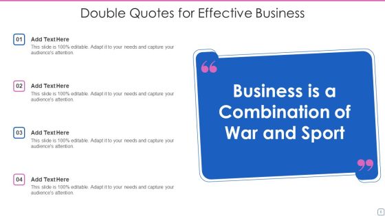 Double Quotes Ppt PowerPoint Presentation Complete With Slides Slide06