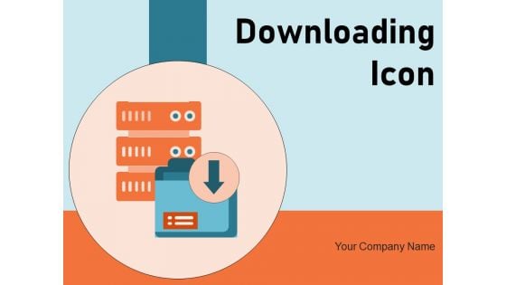 Downloading Icon Cloud Data Smartphone Ppt PowerPoint Presentation Complete Deck