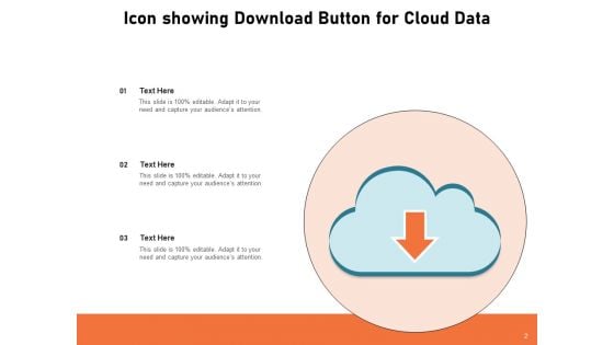 Downloading Icon Cloud Data Smartphone Ppt PowerPoint Presentation Complete Deck