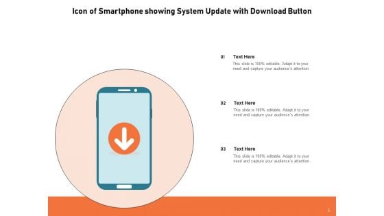 Downloading Icon Cloud Data Smartphone Ppt PowerPoint Presentation Complete Deck