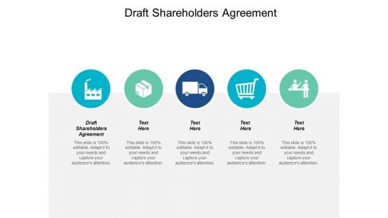 Draft Shareholders Agreement Ppt PowerPoint Presentation Summary Cpb