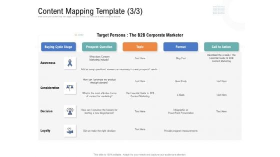 Drafting A Successful Content Plan Approach For Website Content Mapping Template Format Formats PDF