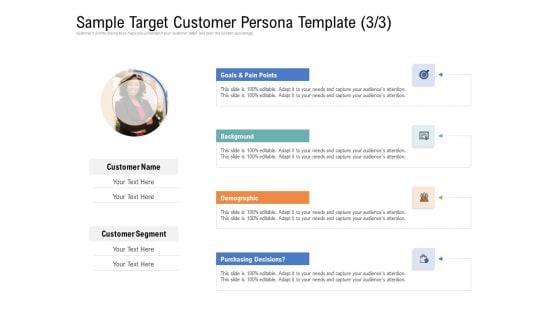 Drafting A Successful Content Plan Approach For Website Sample Target Customer Persona Template Customer Infographics PDF Drafting A Successful Content Plan Approach For Website Sample Target Customer Persona Template Customer Infographics PDF