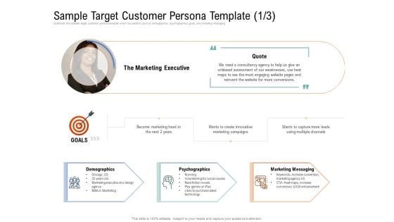 Drafting A Successful Content Plan Approach For Website Sample Target Customer Persona Template Guidelines PDF