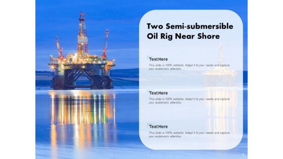 Drilling Rig Evening View Oil Rig Ppt PowerPoint Presentation Complete Deck
